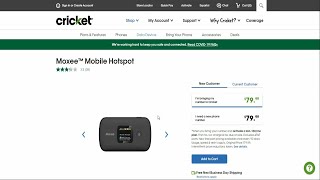 Moxee™ Mobile Hotspot  Cricket Wireless [upl. by Dahc875]