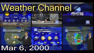 The Weather Channel  March 6 2000 [upl. by Ysiad]