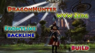 GW2 Dragonhunter WvW Zerg Build Updated [upl. by Wiener]