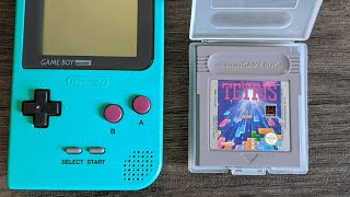 Tetris Original GameBoy  Gameplay and Showcase [upl. by Nollad777]