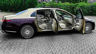 2024 MercedesMaybach S580  Sound interior and Exterior [upl. by Inanaup]