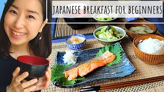 JAPANESE BREAKFAST FOR BEGINNERS healthy amp authentic Japanese cooking tutorial in English [upl. by Ydollem82]