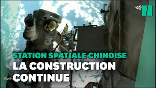 Station spatiale chinoise une nouvelle sortie dans l’espace réussie pour deux astronautes [upl. by Rafaela]