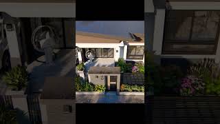 125sqm 3 Bedroom Bungalow House Design 💚 shortvideo shorts short shortsvideo 3bedroombungalow [upl. by Nnayar]