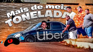 GORDINHOS PEDINDO UBER  Mais de 500KG  Será que alguém levou [upl. by Mayer1]