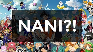 Anime Characters Saying NANI [upl. by Emoreg]