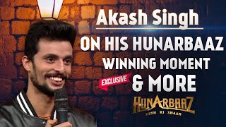 Hunarbaaz Winner Akash Singh On His Winning Moment Bharti HarshRelationship With Parineeti amp More [upl. by Warder]