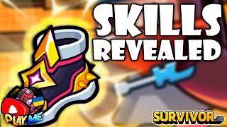 SSBOOTS SKILLS REVEALED  Survivorio Glacial Warboots – Starforged Havoc [upl. by Artinad]