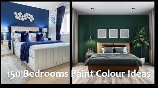 150 Bedroom Paint Colour Ideas 2023  Bedroom Decoration [upl. by Esidarap]