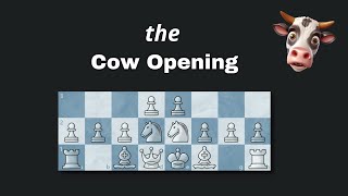 I played the COW OPENING to reach 1500 elo [upl. by Rew]