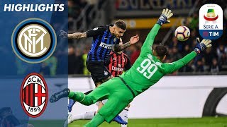 Inter Milan 10 AC Milan  Late Icardi Header Wins Dramatic Milan Derby  Serie A [upl. by Izawa]