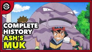 Pokemon Explained Ashs Muk  Complete History [upl. by Kenlee]