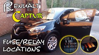 Renault Captur Fuse and Relay locations [upl. by Reifel]