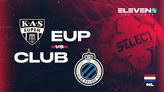 KAS Eupen – Club Brugge hoogtepunten [upl. by Nealey]