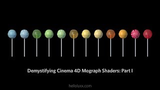 Demystifying C4D Mograph Shaders I [upl. by Kubiak]