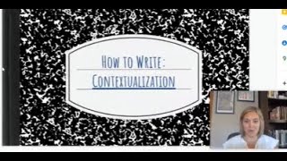 How to Write Contextualization AP History Lesson Plan [upl. by Eelanej]