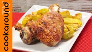 Maialino arrosto con patate  Ricette secondi piatti [upl. by Selec]