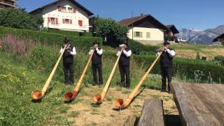 Le Festival international de cor des Alpes de Nendaz débute le 24 juillet [upl. by Ahsinev392]