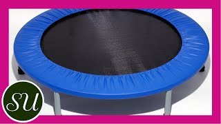 How to use a rebounder correctly with Sophie Uliano  Jump for fitness on your mini trampoline [upl. by Trakas]