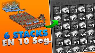 Como hacer unos MEGA HORNOS de 115200 ITEMSHORA  Tutorial Minecraft 121  120  119 [upl. by Jankell]