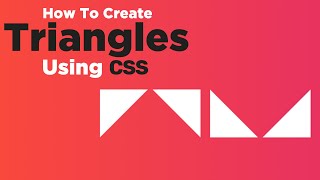 How to make triangle using CSS [upl. by Karub41]