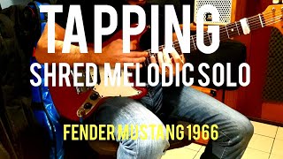 💥tapping guitar solo💥 quotDAY 23quot Moreno Viglione  Fender Mustang 1966 [upl. by Yetah]