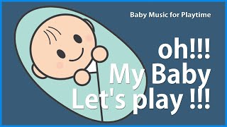 Baby Music for Playtime Newborn amp Fetus brain development move in moms belly womb fetus baby kick [upl. by Hedaza]