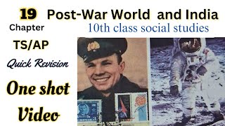 postwar world and india 10th class social [upl. by Camel]