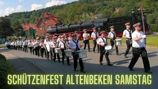 Schützenfest Altenbeken Samstag Festumzug Parade Juli 2024 [upl. by Alilad]