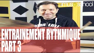 ðŸŽ¶ THEORIE MUSICALE quotENTRAÃŽNEMENT RYTHMIQUE  PARTIE 3quot Cours avec Franck AGULHON sur imusicschool [upl. by Dagley627]