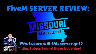 FiveM Server Review Missouri State RP [upl. by Brunk921]