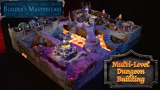 Builders Masterclass MultiLevel Dungeon Building [upl. by Ydor187]