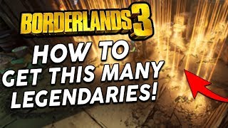 Borderlands 3 BEST Way to Farm Legendaries  Slaughter Shaft [upl. by Nebur]