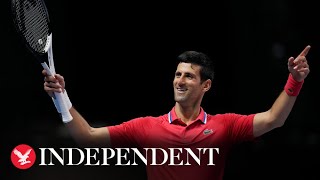 Live Novak Djokovic holds news conference in Australia a year after deportation [upl. by Ecinuahs]