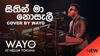 WAYO Live Sithin Ma Nosali සිතින් මා නොසැලී Cover [upl. by Dnob]