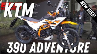 New 2025 KTM 390 Adventure  EICMA First Look [upl. by Georgeanne]