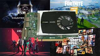 Nvidia Quadro 2000 1GB GDDR5 in 2021 Tested in 8 games [upl. by Neumann]