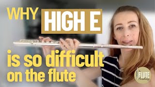 Why High E is So Hard on the Flute [upl. by Ynnavoeg]