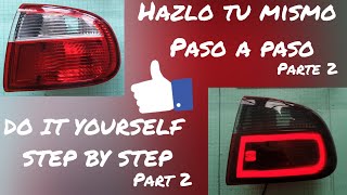 Faros led hazlo tu mismoLed headlights do it yourselfadc motor [upl. by Annoved640]