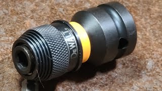 DeWalt 12quot Drive to 14quot Hex Impact Adapter Review [upl. by Gussi37]