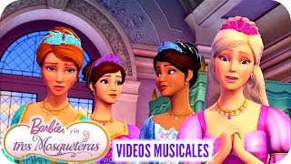 Todas Para Una  Video Musical Versión Película  Barbie™ y las tres mosqueteras [upl. by Leontina]