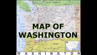 MAP OF WASHINGTON [upl. by Anilatak258]