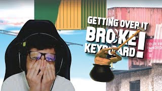 CARRYMINATI GETTING OVER IT  FUNNIEST MOMENTS  BROKE KEYBOARD [upl. by Odravde]