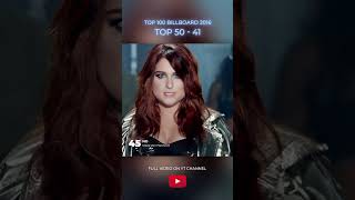 Top 5041 Songs Billboard 2016 [upl. by Corene161]