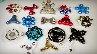 FIDGET SPINNERS WITH BALLS Big Small amp Jiggly Balls  5 Giveaways [upl. by Demeyer]