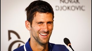 Novak Djokovic Speaking 10 Languages [upl. by Hakym]