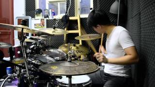 Wilfred Ho  Animals As Leaders  Nephele  Drum Cover [upl. by Tenrag141]