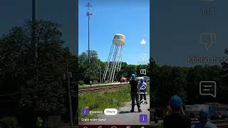 Crete water tower Demolition [upl. by Sanbo331]