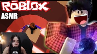 roblox asmr fast mouth sounds roblox [upl. by Ahsiekin]