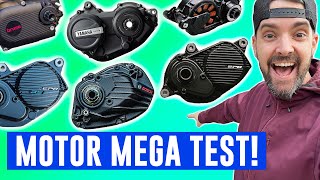 Mega eBike Motor Test  6 Motors MASSIVE differences [upl. by Iatnwahs]